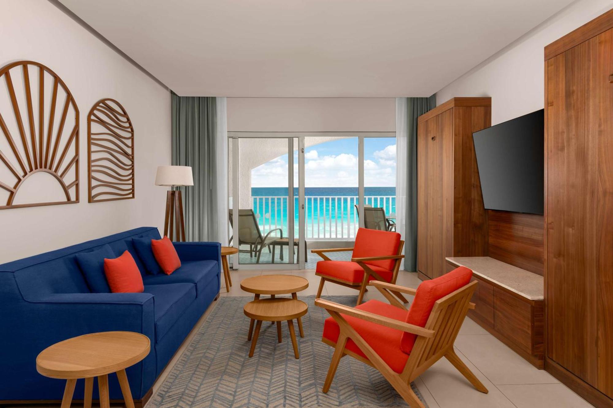 Hilton Cancun Mar Caribe All-Inclusive Resort Cancún Exterior foto